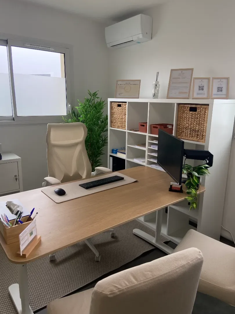Salle de consultation diététique à Bouloc - Espace de travail professionnel